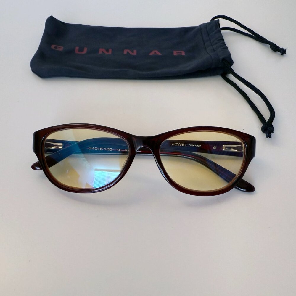 Gunnar Jewel blue light reducing computer glasses